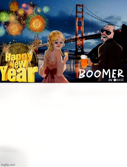 Boomer new year | image tagged in crypto,memes | made w/ Imgflip meme maker