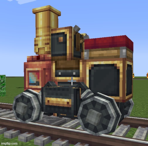 this mod is goated, it has choo choo train | made w/ Imgflip meme maker