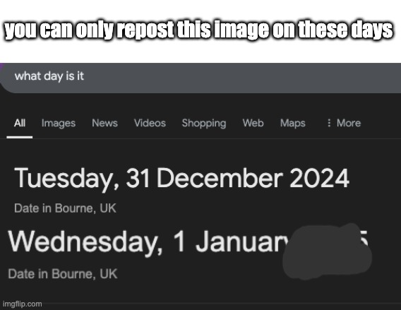 year Blank Meme Template