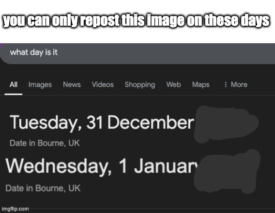 year Blank Meme Template