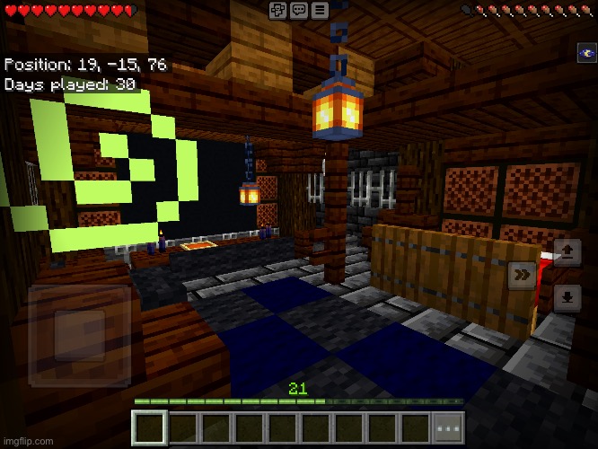 Me room (w Addons) | image tagged in minecraft,room | made w/ Imgflip meme maker