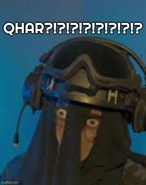SAK hold the fuck up | QHAR?!?!?!?!?!?!?!? | image tagged in sak hold the fuck up | made w/ Imgflip meme maker