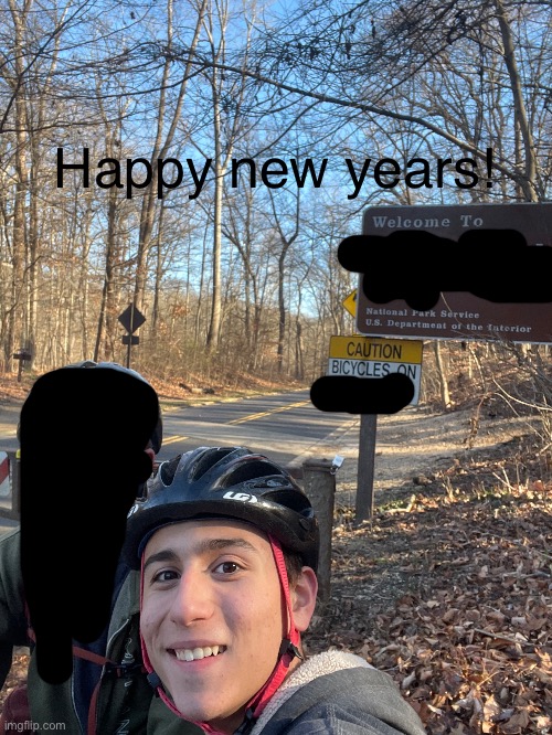 Yay for 33 mile bike ride | Happy new years! | made w/ Imgflip meme maker