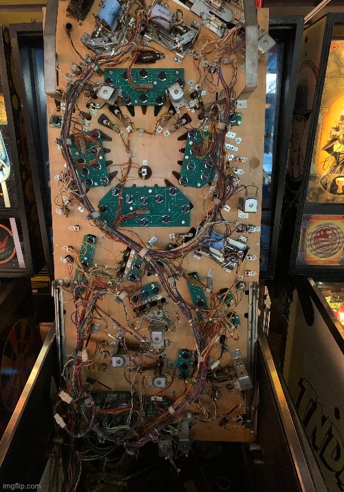 What’s under a pinball machine | made w/ Imgflip meme maker