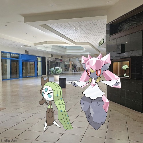 Melody and Kessho at a random shopping mall.mp3 | image tagged in melody and kessho,kessho,melody | made w/ Imgflip meme maker