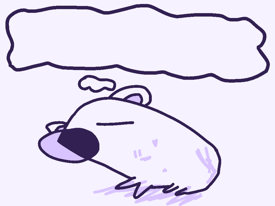 Sleeping Capybara Blank Meme Template