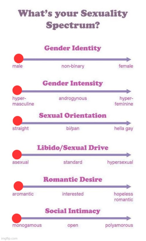 RAAAAAAAHHHHHHH | image tagged in what's your sexuality spectrum | made w/ Imgflip meme maker