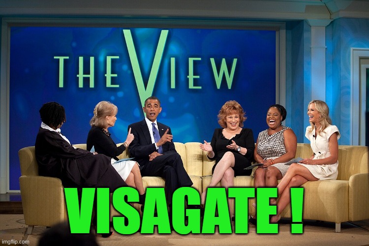 VISAGATE ! | made w/ Imgflip meme maker