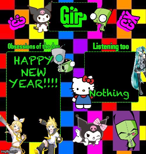 Countdown | HAPPY NEW YEAR!!!! Nothing | image tagged in girs announcement temp tysmm denki_the_gay_bean | made w/ Imgflip meme maker