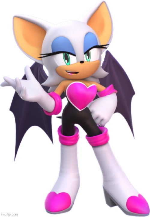 First Rouge the Bat of 2025 | image tagged in rouge the bat sonic dream team | made w/ Imgflip meme maker