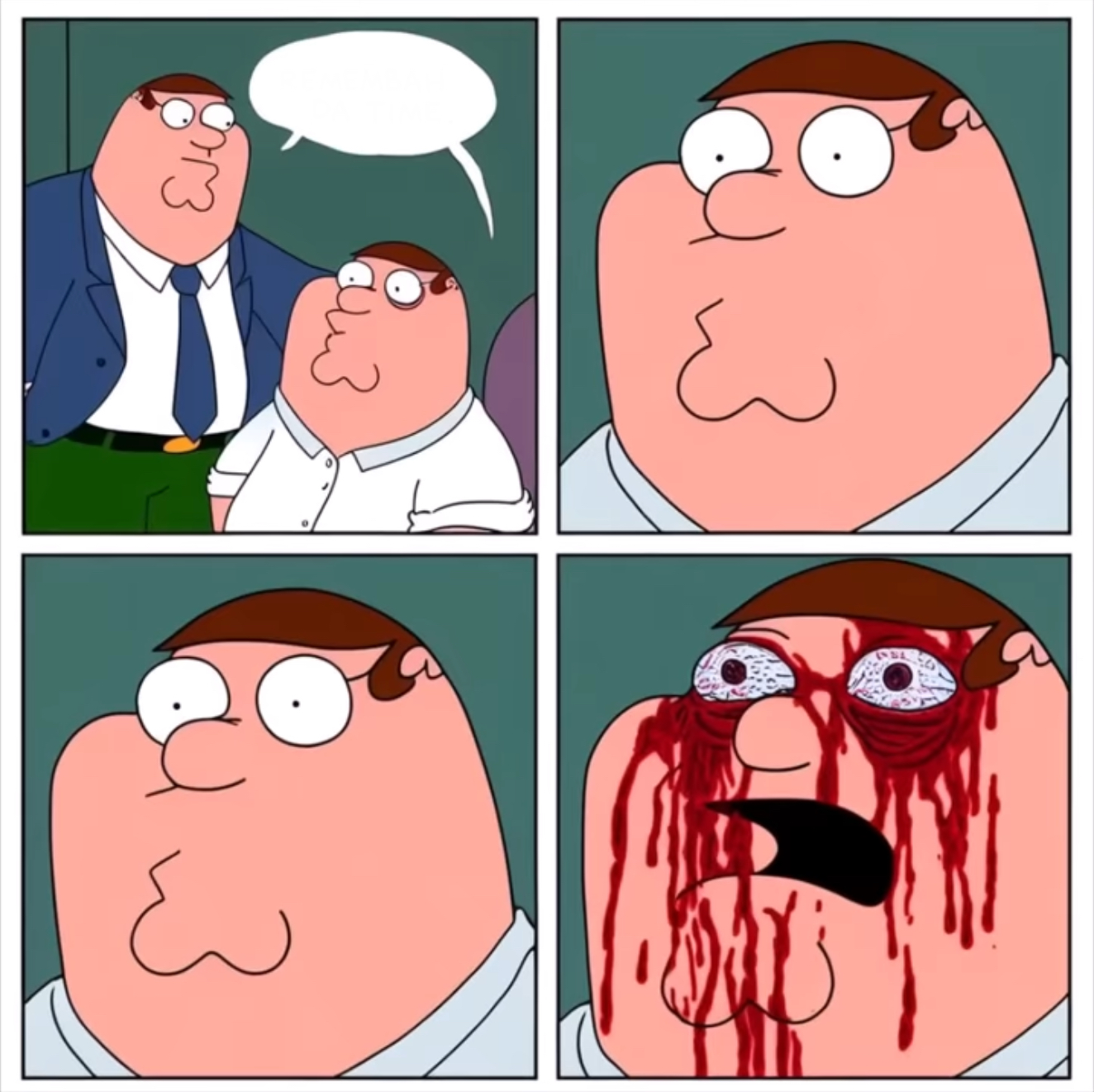 AI Peter meme Blank Meme Template