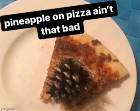 But Fr tho pineapple pizza is good | made w/ Imgflip meme maker