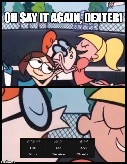 Fus ro | OH SAY IT AGAIN, DEXTER! | image tagged in memes,say it again dexter,skyrim | made w/ Imgflip meme maker