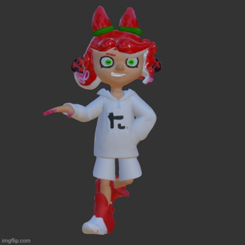 Splatza 3d render | image tagged in splatza 3d render | made w/ Imgflip meme maker