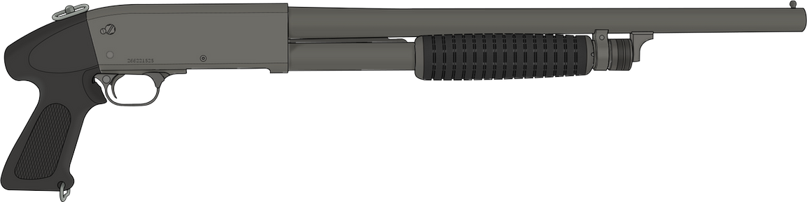 Ithaca M37 Stakeout(Re-Arranged) Blank Meme Template