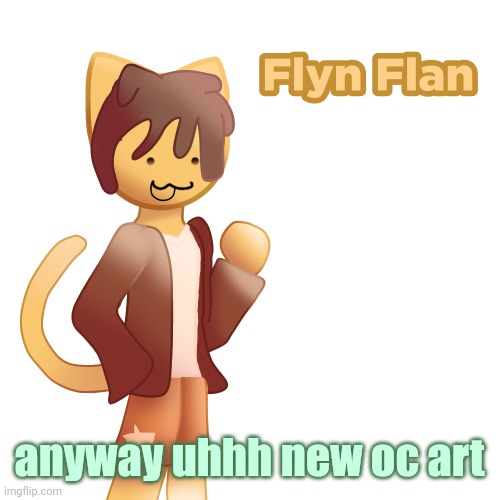 anyway uhhh new oc art | made w/ Imgflip meme maker