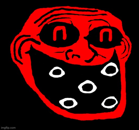 Image of this new year. (FOR UNCANNYERS ONLY) | image tagged in crazy trollface,troll face,trollface,trollge,uncanny | made w/ Imgflip meme maker