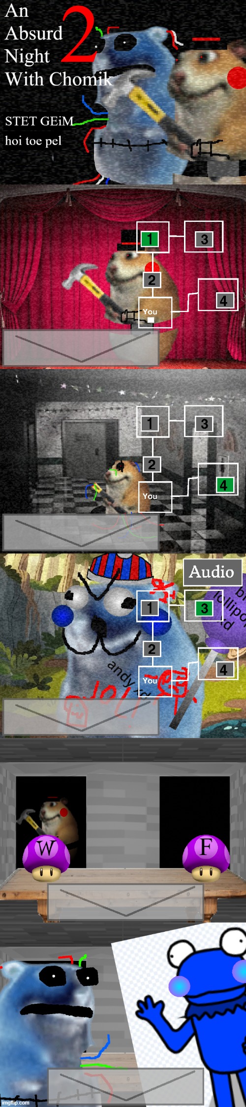 some old screenshots of AANWC 2 i guess | made w/ Imgflip meme maker