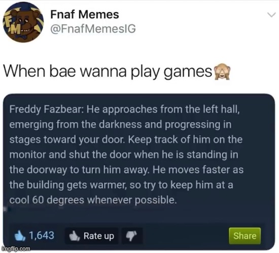 So real (A FNAF Meme a Day: Day 268) | image tagged in fnaf,a fnaf meme a day | made w/ Imgflip meme maker