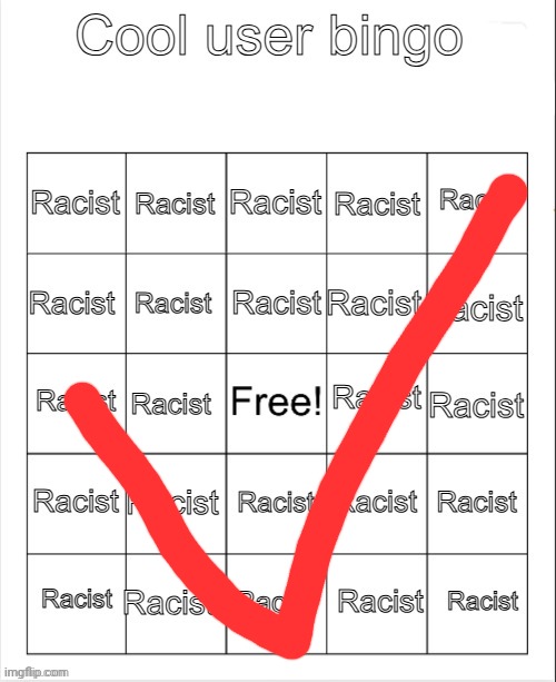 Cool user bingo | image tagged in cool user bingo | made w/ Imgflip meme maker