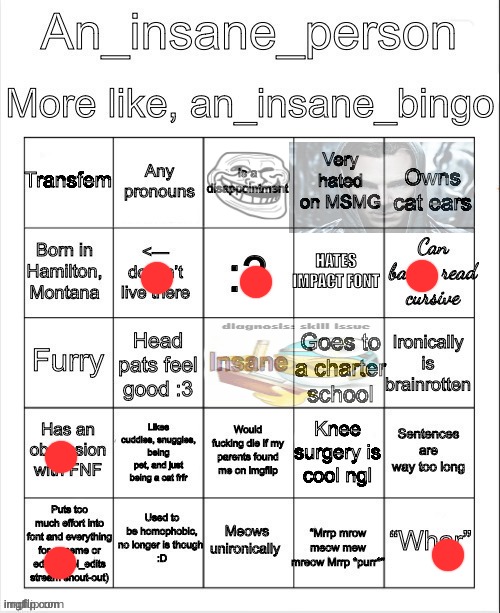 is it me or is it even more  worse | image tagged in an insane bingo new years day 2025 | made w/ Imgflip meme maker