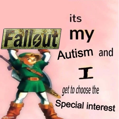 Autism special interest Blank Meme Template