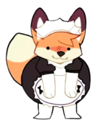 Maid Fundy(transparent) Meme Template