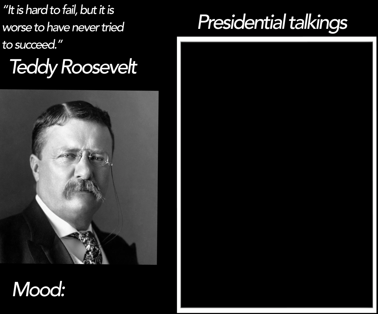 High Quality Teddy Roosevelt Template Blank Meme Template