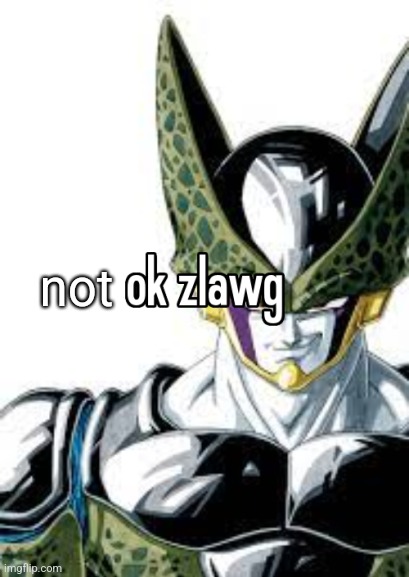 ok zlawg | not | image tagged in ok zlawg,not ok zlawg | made w/ Imgflip meme maker
