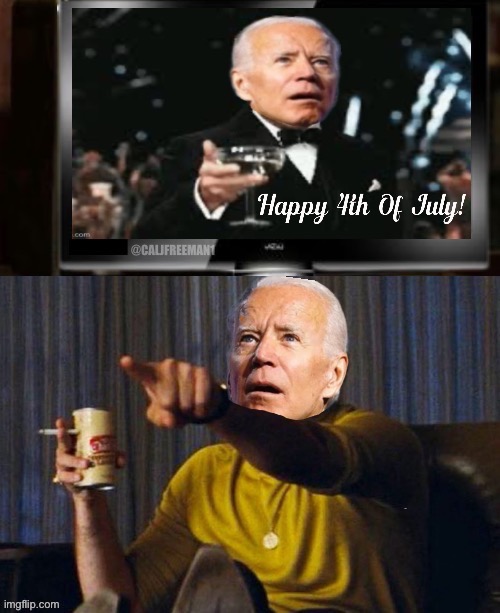 image tagged in joe biden,leonardo dicaprio pointing,maga,happy new year,democrats,creepy joe biden | made w/ Imgflip meme maker