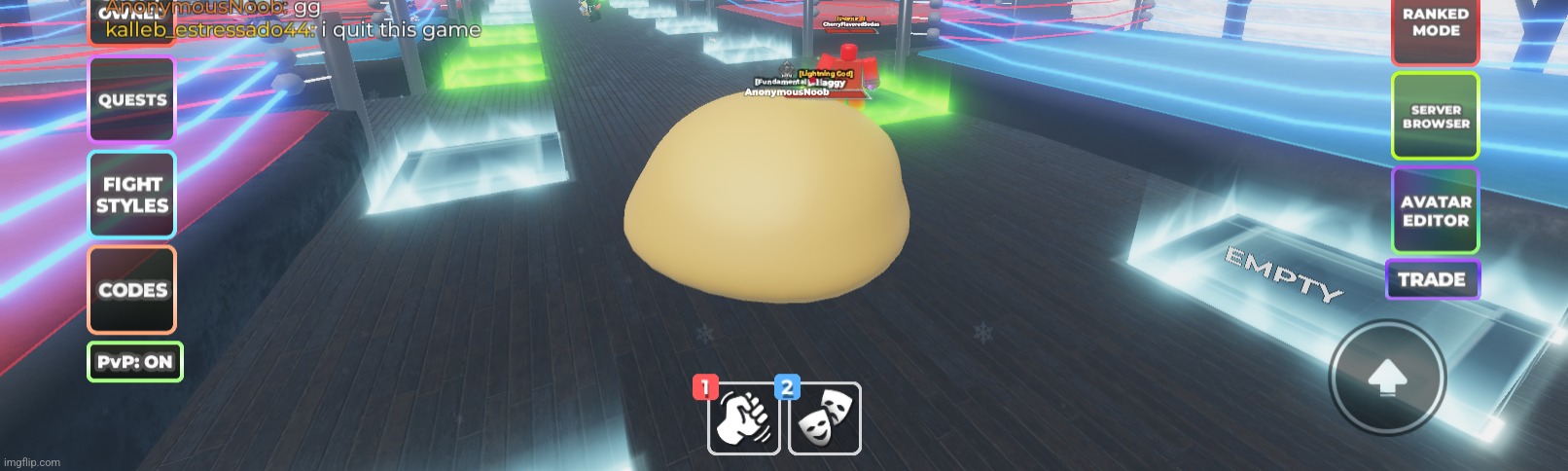 He lost to po | made w/ Imgflip meme maker