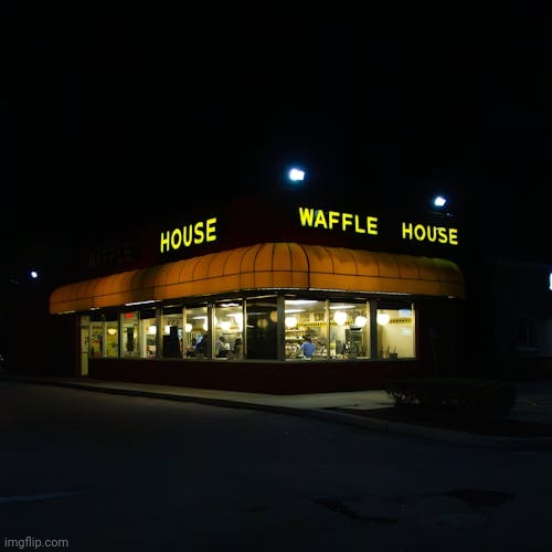 Waffle House | image tagged in waffle house | made w/ Imgflip meme maker