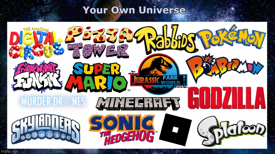 Paleoverse and EOIverse be like: (I think).mp3 | image tagged in create your own universe,yes this is also pretty much updated | made w/ Imgflip meme maker