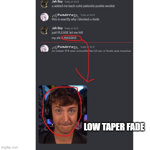 low taper fade is still massive | LOW TAPER FADE | image tagged in ninja,fortnite | made w/ Imgflip meme maker