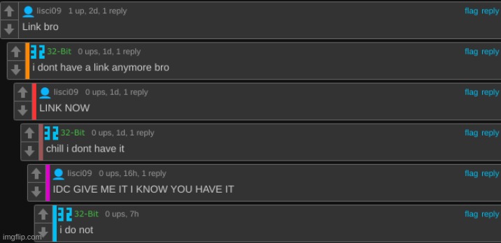 linkcore | made w/ Imgflip meme maker