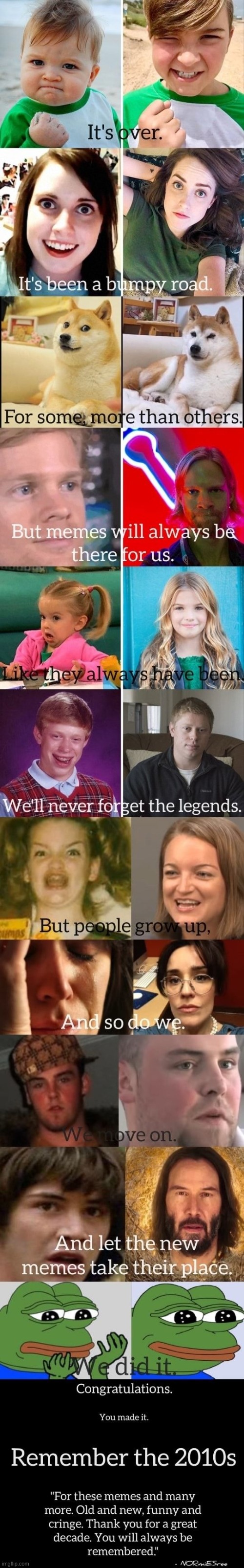 Meme legends (Mode note: This is not a comic, but it's too good to be unfeatured LOL) | image tagged in front page,meme legends | made w/ Imgflip meme maker