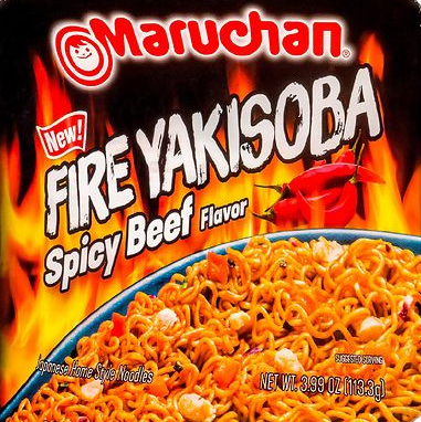 Spicy noodles Blank Meme Template