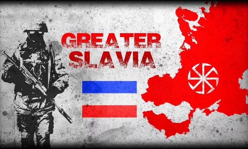 Greater Slavia | image tagged in greater slavia,slavic | made w/ Imgflip meme maker