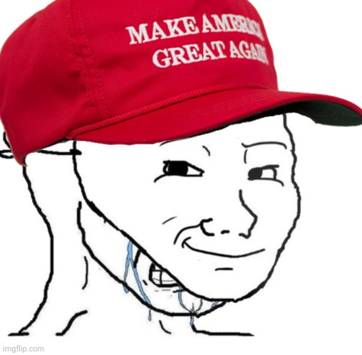 MAGA crying mask wojak | image tagged in maga crying mask wojak | made w/ Imgflip meme maker