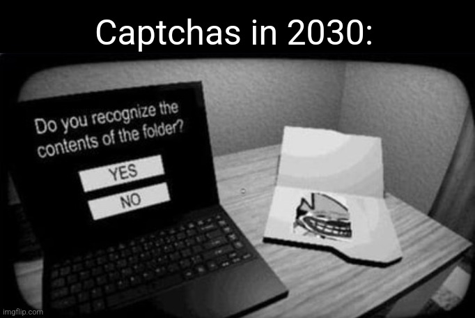 Captchas in 2030: | made w/ Imgflip meme maker