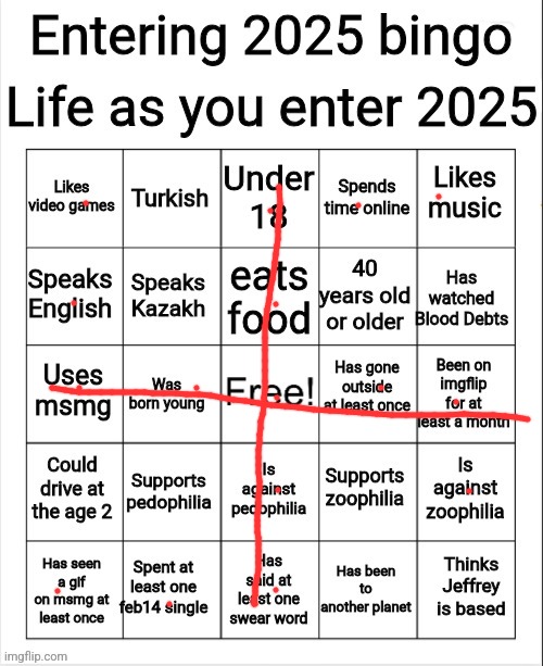 Entering 2025 bingo | image tagged in entering 2025 bingo | made w/ Imgflip meme maker