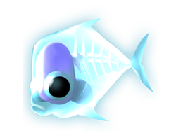 Glowing fish form ohio Blank Meme Template