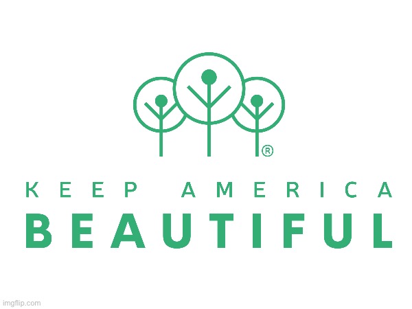 Keep America Beautiful Logo | image tagged in logo,flowers,recycle,recycling,planet,earth | made w/ Imgflip meme maker