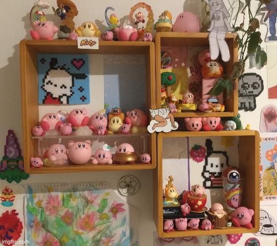 My (not entire) Kirby collection | made w/ Imgflip meme maker