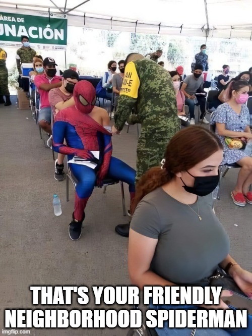 Spiderman is Our Hero | THAT'S YOUR FRIENDLY NEIGHBORHOOD SPIDERMAN | image tagged in spiderman | made w/ Imgflip meme maker