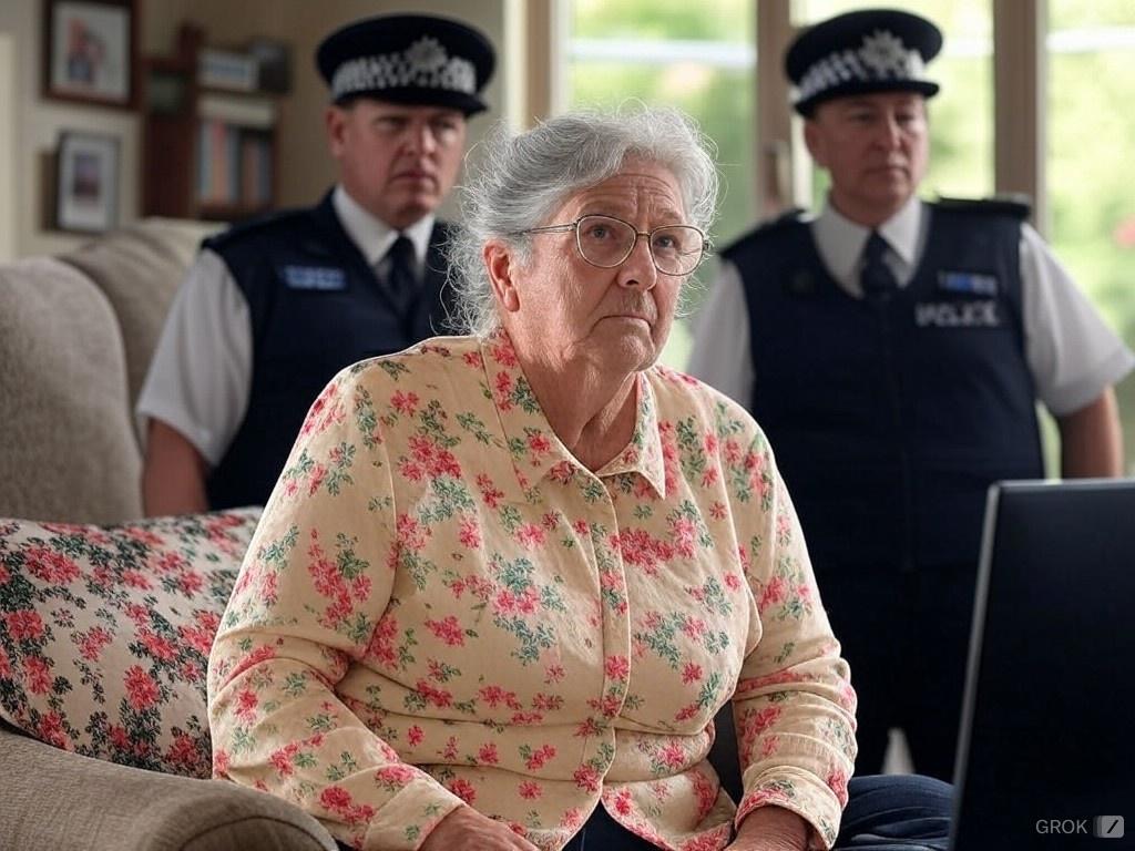 UK Police Musk Blank Meme Template