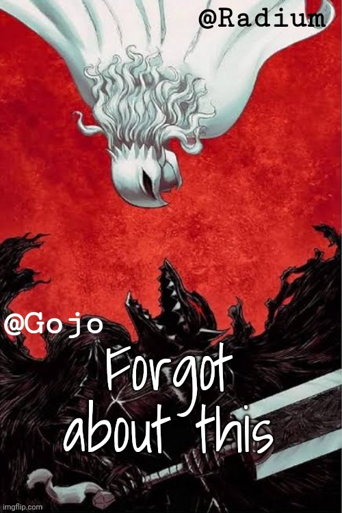 Guts vs Griffith | Forgot about this | made w/ Imgflip meme maker