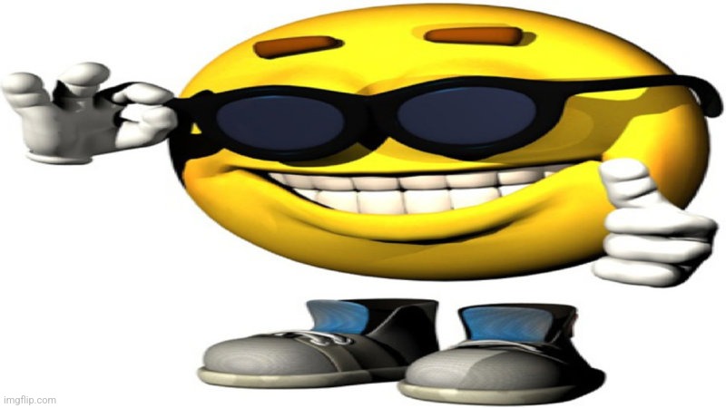 Meme emoji with sunglasses | image tagged in meme emoji with sunglasses | made w/ Imgflip meme maker