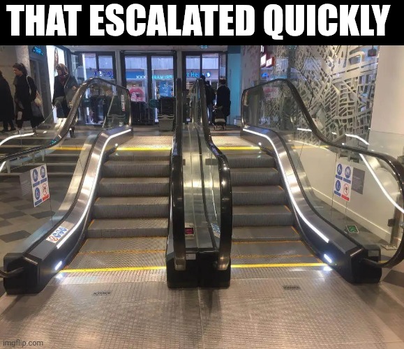 That Escalated Quickly | THAT ESCALATED QUICKLY | image tagged in chris joines | made w/ Imgflip meme maker