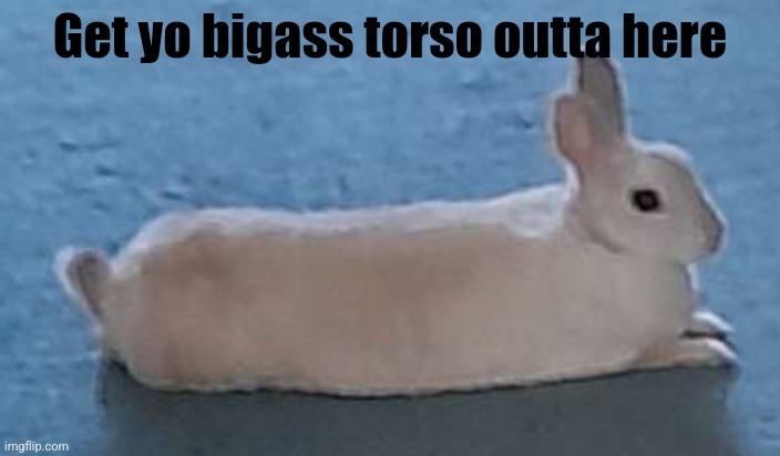 Get yo bigass torso outta here | made w/ Imgflip meme maker